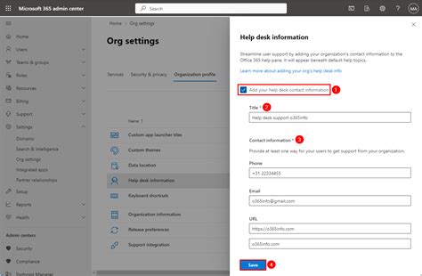 Microsoft 365 help centre .